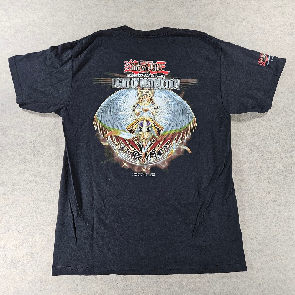 Vintage 2008 Yu-Gi-Oh Light of Destruction Honest Promo Shirt M Deadstock NOS